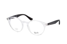 Ray-Ban RX 2180V 5943, including lenses, ROUND Glasses, UNISEX