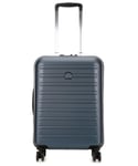 Delsey Paris Segur 2.0 Slim Line Resväska med 4 hjul mörkblå
