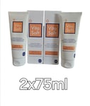2 X Vita soft Leave in Hair Conditioner Best Frizz control shine as Vitapointe