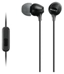 Sony MDR-EX15AP In-Ear Wired Headphones - Black