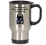 CiderPressMugs® Always Be Yourself Unless You can be Batman Then be Batman Travel Mug - 14 oz Stainless Steel
