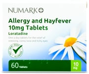 Numark Loratadine 10mg Allergy & Hay Fever 60 Tablets