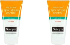 Neutrogena Visibly Clear, Daily Scrub 150Ml (Pack of 2)