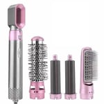 5-in-1 Electric Hair Dryer Blow Hair Curler Set Detachable Styler Hot Air Brush