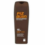 Piz Buin Moisturising Sun Lotion SPF 15 Medium Protection 200ml, New