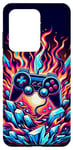 Coque pour Galaxy S20 Ultra Manette de jeu Fire And Ice Cool Gamer