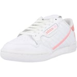adidas Originals Continental 80 W Glow Pink/White Leather Trainers Shoes