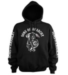 Officially Licensed Sons Of Anarchy Logo Hoodie S-5xl Sizes