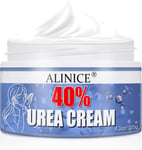 ALINICE Urea 40% Cream 4.3 oz,Callus Remover Hand Cream Foot Cream For Dry Feet,