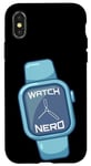 Coque pour iPhone X/XS Watch Nerd I Horologist Montre Montre Smartwatch