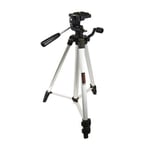 AKORD 50-Inch Portable Camera Camcorder Tripod Stand with Carry Case- Grey/Black
