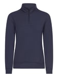 PUMA Golf W Cloudspun Isla 1/4 Zip Marinblå