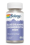 Solaray Glucosamine Chondroitin MSM 60 Tablets for Bones & Cartilage Functions