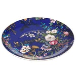 Maxwell & Williams wk09520 Kilburn Assiette Floral Muse, 20 cm, boîte Cadeau, Porcelaine, Bleu