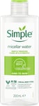 Simple Kind to Skin Cleansing Water Micellar 90% Hydration Boost Facial Cleanser
