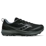 Saucony Peregrine 14 GTX Herrskor 43 Svart - Vattentåliga Trailrunning Skor