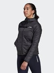 adidas Terrex Hybrid Insulated Jacket - Black, Black, Size M, Women