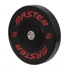 Viktskiva HG Bumper Plate 25 kg - Master Fitness