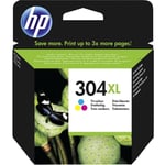 HP 304XL Colour Genuine Ink Cartridge for HP Deskjet 3720 3730 N9K07AE