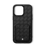 Montblanc Extreme 3.0 Hard Phone Case for Apple iPhone 15 Pro Max with 2cc Black