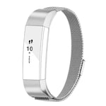 Fitbit Alta milanese stainless steel watch band - Silver