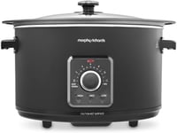 Morphy Richards 6.5L Easy Time Slow Cooker, Automatic Heat Settings, Keep Warm M
