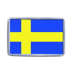 Sweden Flag - Small Plastic Fridge Magnet