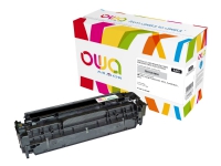 OWA - Svart - kompatibel - återanvänd - tonerkassett (alternativ för: HP CE410A) - för LaserJet Pro 300 color M351a, 300 color MFP M375nw, 400 color M451, 400 color MFP M475