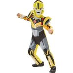Bumble Bee Deluxe 110/116cl (5-6 År) Transformers Dräkt Med Mask