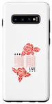 Galaxy S10+ 100% Free Live Red Roses Case