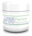 V66 Psoriasis Salicylic Acid Skin Scalp Treatment Cream Paraben Cruelty FREE 50g