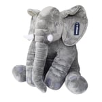 B2X Mysig Elefant Gosedjur: Stor, Mjuk & Kramvänlig Grå