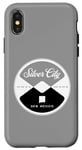 iPhone X/XS Silver City New Mexico NM Circle Vintage State Graphic Case