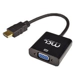 MCL Samar Adapt. HDMI Male/VGA Femelle (HD15) + audio