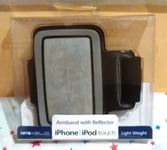 iPod Touch/Mobile phone Neoprene Armband Reflective screen