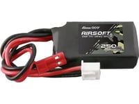 Gens Ace 250Mah 7.4V 35C 2S1p Airsoft Gun Lipo Battery With Jst-Syp Plug Connector