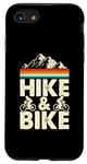 Coque pour iPhone SE (2020) / 7 / 8 Randonnée et vélo drôle randonneur