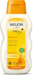 Weleda Calendula Baby Oil 200ml Organic Gentle Skin Care & Massage Oil Natural