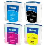 NORDICINK NH-R4906PK Multipack - 4 st kompatibla XL bläckpatroner BK/C/M/Y(940XL)