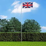 vidaXL Storbritanniens flagga 90x150 cm -  Flaggor & vindstrutar