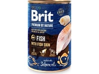 Brit Premium By Nature Fisk &Amp  Fiskskinn Burk 800G