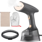 Lithomy Clothes Steamer, 1800W Handheld Steamer Clothing 20S Fast Heat-Up, LCD 2
