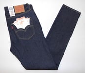 * LEVI'S * Men's NEW 501 S Skinny Fit Jeans 34"W X 34"L Blue Rigid Denim