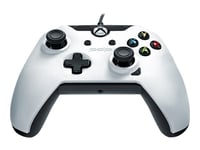 Manette Pdp Wired Controller Filaire Blanc Performance Designed Products Pour Pc, Microsoft Xbox One, Microsoft Xbox One S, Microsoft Xbox One X