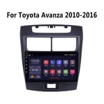 SADGE 9 Pouces de Navigation GPS Autoradio Lecteur stéréo Voiture Mirrorlink- pour Toyota Avanza 2010-2016, avec Bluetooth Android WiFi FM USB Nav 2 Din + 1 g 16g