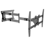 Nanook 2100 Long arm TV Wall Mount for 42-75 inch screens, Extra long extension up to 40 inch, Heavy-Duty TV Mount Holds up to 132 lbs, Full-Motion, Swivels up to 180°, Max. VESA 600x400