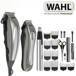 Wahl Corded Hair Clipper & Trimmer Complete Grooming Kit Deluxe Gift Set