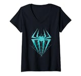 Womens Marvel Spider-Man: Across the Spider-Verse Gwen Symbol V-Neck T-Shirt