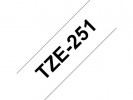 Brother P-Touch Cube plus - Tape Tze-251 24Mmx8M Sort/Hvit TZ251 84202