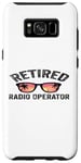 Coque pour Galaxy S8+ Régime de retraite Opérateur radio à la retraite Retraité
